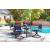 Rocky Creek Aluminum Sling Swivel Chair