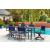 Rocky Creek Aluminum Sling Swivel Chair
