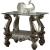 Versailles Glass End Table