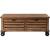 Gabriella Wood Rectangular Storage Coffee Table Set w/Casters