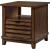 Gabriella Wood Rectangular Storage Coffee Table Set w/Casters