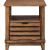 Gabriella Wood Rectangular Storage Coffee Table Set w/Casters