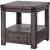 Melville Wood Square Storage End Table w/Drawer