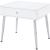 Weizor Wood Rectangular Coffee Table Set