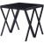 Magenta Glass/Metal Rectangular Coffee Table Set