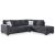 Altari 2-Piece Polyester Sleeper Sectional with Right Arm Chaise
