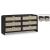 Sage 6-Drawer Wood Dresser with Natural Cane Drawer Front