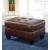 Altonbury Leather Ottoman