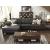 Nokomis 2-Piece Faux Leather L-Shaped Sectional Sofa w/Left Arm Chaise Facing