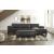 Nokomis 2-Piece Faux Leather L-Shaped Sectional Sofa w/Right Arm Chaise Facing