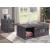 Cargo Metal Rectangular Coffee Table w/Sliding Door
