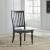 Harvest Home Wood Slat Back Side Chair