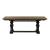 Harvest Home Extendable Trestle Dining Room Set | Rustic Wood