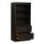 Harvest Home Wood 2-Piece Hutch & 2-Drawer File Cabinet Set