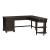 Harvest Home L-Shaped Wood 7-Drawer Desk Set w/Hutch & Charging Station
