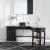 Harvest Home L-Shaped Wood 5-Drawer Desk Set w/Charging Station