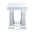 Caesia 87907 Mirrored/Faux Diamonds End Table