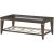 Peregrine Glass/Wood Rectangular Coffee Table Set