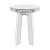 Lotus 88012 Mirrored/Faux Crystals End Table