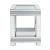 Noralie 88022 Mirrored/Faux Diamonds End Table