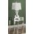 Noralie 88057 Mirrored/Faux Diamonds End Table