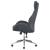 Cruz Leatherette Upholstered Office Chair with Padded Seat and Chromed Base