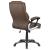 Nerris Adjustable Height Leatherette Office Chair With Padded Arm