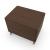 Boston Wood Nightstand w/2 Drawers