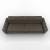 Norma Leather Fixed Adjustable Headrest & Footrest Maxi Sofa