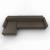 Norma Leather Sofa w/Left Hand Chaise Facing