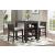 Daye Wood 3-Piece Pack Counter Height Set