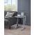 Cayden Rectangular Top Accent Table with Chrome Base