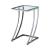 Cayden Rectangular Top Accent Table with Chrome Base