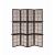 Iggy 4-panel Folding Screen with Removable Shelves