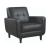 Aaron Padded Seat Leatherette Accent Chair