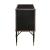 Brancaster Top Grain Leather/Aluminum Console Table