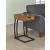 Troy Wood Veneer Accent Table with Power Outlet