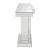 Nysa 90064 Mirrored/Faux Crystals Console Table