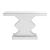 Nysa 90068 Mirrored/Faux Crystals Console Table