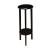 Kirk Round Accent Table with Bottom Shelf