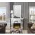 SM Mirrored Indoor Fireplace Mantle