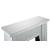 Nysa 90204 Mirror/Faux Crystals LED Fireplace w/ Adjustable Temperature & Timer