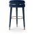 Coral Velvet Swivel Counter Stool