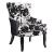 Trea Microfiber/Leatherette Accent Chair