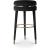 Coral Velvet Swivel Counter Stool