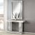Nysa 90230 Mirrored/Faux Crystals Console Table