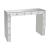 Hessa 90242 Mirrored/Faux Rhinestone Console Table