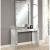 Hessa 90242 Mirrored/Faux Rhinestone Console Table