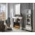 Nysa 90254 Mirror/Faux Crystals LED Fireplace w/ Adjustable Temperature & Timer