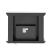 Nysa 90254 Mirror/Faux Crystals LED Fireplace w/ Adjustable Temperature & Timer
